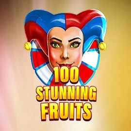 Slots logo of 100 Stunning Fruits from SYNOT Games at Big Lucky Casino