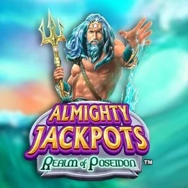 Almighty Jackpots – Realm of Poseidon by Novomatic, showcased at big-luckycasino.com – game logo