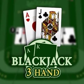 Blackjack 3H (Habanero) online game logo by Habanero on big-luckycasino.com