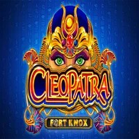 Fort Knox Cleopatra slot logo by IGT at Big Lucky Casino