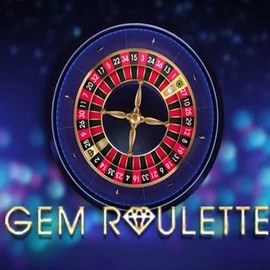 Gem Roulette slot visual from iSoftBet available on big-luckycasino.com