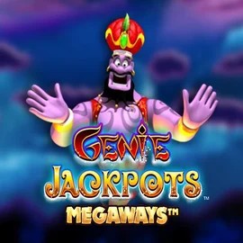 Genie Jackpots Megaways slot visual from Blueprint Gaming available on big-luckycasino.com