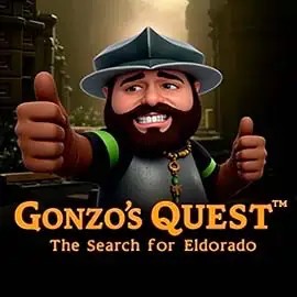 Gonzo's Quest slot logo by NetEnt at Big Lucky CasinoGonzo's Quest