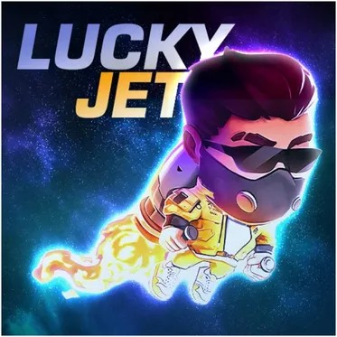 Lucky Jet logo by 1win Games at Big Lucky Casino