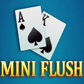 Mini Flush online game logo by TaDa Gaming on big-luckycasino.com