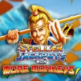 Play Stellar Jackpots with More Monkeys slot by Lightning Box Game on big-luckycasino.com