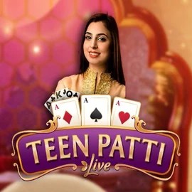 Teen Patti slot logo by Evoplay at Big Lucky Casino
