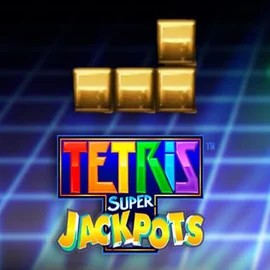 Tetris Super Jackpots online game logo by WMS on big-luckycasino.com