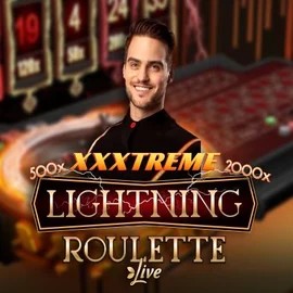 XXXtreme Lightning Roulette logo by Evolution at Big Lucky Casino